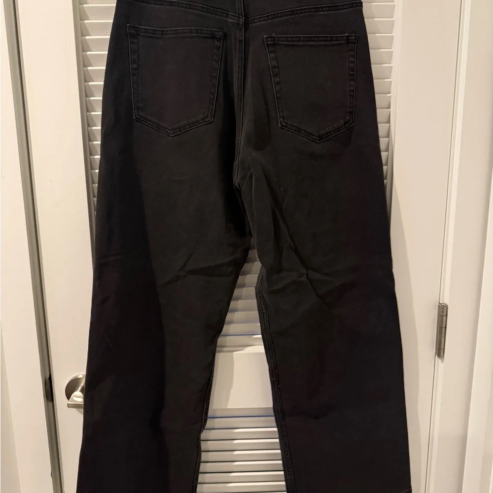 Roucha Women's Black Wide Leg Jeans - Picture 4 of 4